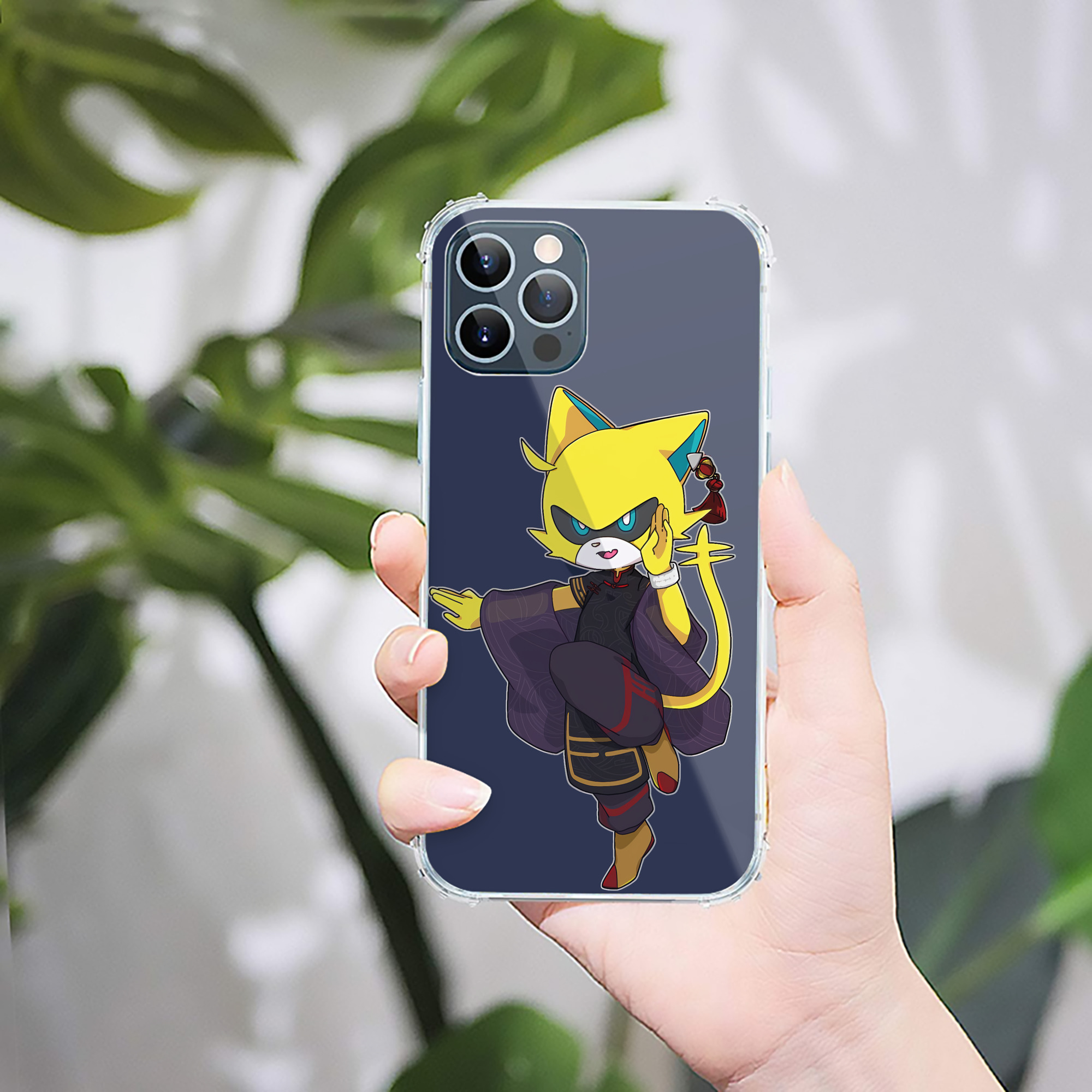（画像用） 妖怪ウォッチ Yo-kai Watch 【iPhone 12シリーズ対応】透明スマホケース（クリアソフトケース）